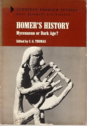 Imagen del vendedor de Homer?s History. Mycenaean or Dark Age? a la venta por Centralantikvariatet