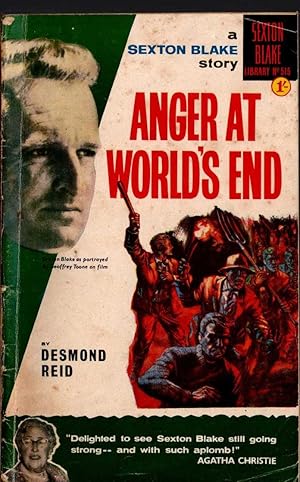 Bild des Verkufers fr ANGER AT WORLD'S END (Sexton Blake) zum Verkauf von Mr.G.D.Price