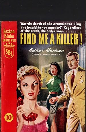 Seller image for FIND ME A KILLER! (Sexton Blake) for sale by Mr.G.D.Price