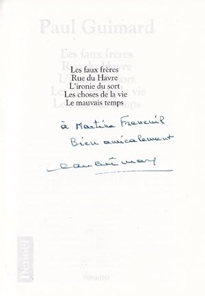 Image du vendeur pour Les faux frres ; Rue du Havre ; L'ironie du sort ; Les choses de la vie ; Le mauvais temps. mis en vente par Librairie Vignes Online