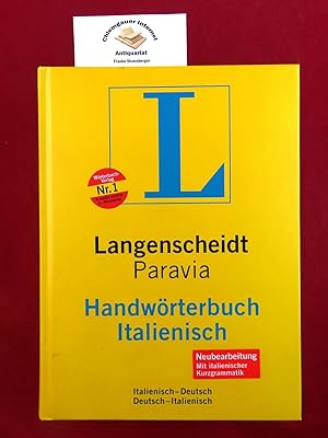 Langenscheidt, Handwörterbuch Italienisch : Italienisch-Deutsch, Deutsch-Italienisch. Hrsg. von d...