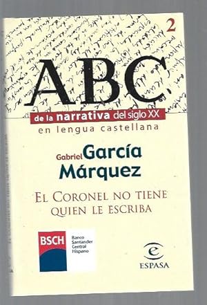 Image du vendeur pour CORONEL NO TIENE QUIEN LE ESCRIBA - EL mis en vente par Desvn del Libro / Desvan del Libro, SL