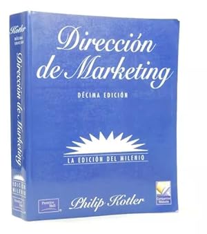 Seller image for Direccin De Marketing Philip Kotler Pearson Educacin F1 for sale by Libros librones libritos y librazos