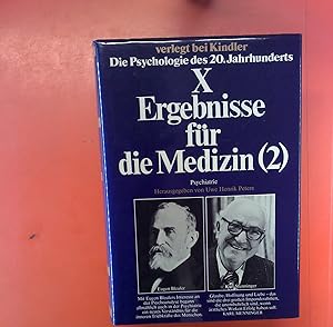 Immagine del venditore per Die Psychologie des 20. Jahrhunderts, X Ergebnisse fr die Medizin (2) venduto da biblion2