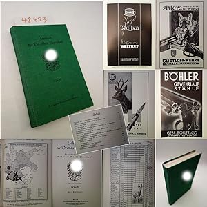 Bild des Verkufers fr Jahrbuch der Deutschen Jgerschaft 1938 / 39. Mit 15 Abbildungen zum Verkauf von Galerie fr gegenstndliche Kunst