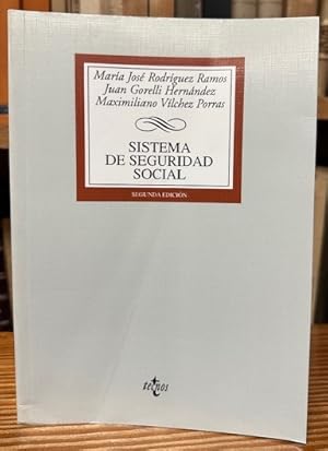 Seller image for SISTEMA DE SEGURIDAD SOCIAL. Segunda edicin for sale by Fbula Libros (Librera Jimnez-Bravo)