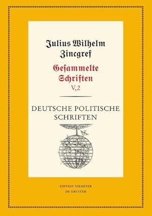 Seller image for Deutsche Kleinschriften (Neudrucke Deutscher Literaturwerke. N. F.) (German Edition) by Julius Wilhelm Zincgref [Hardcover ] for sale by booksXpress