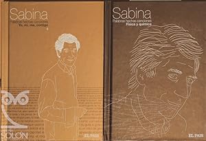 Lote 2 libros Sabina. Palabras hechas canciones