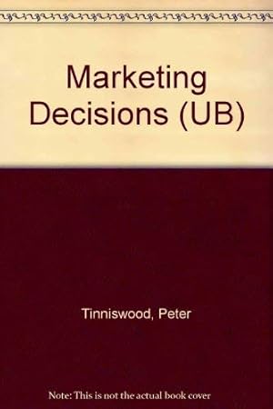 Imagen del vendedor de Marketing Decisions (UB) a la venta por WeBuyBooks