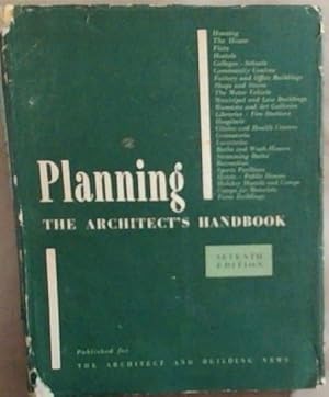 Immagine del venditore per Planning (the architect's handbook) venduto da Chapter 1