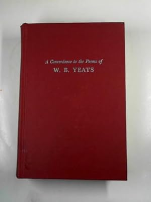 Seller image for A concordance to the poems of W. B. Yeats for sale by Cotswold Internet Books