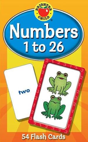 Bild des Verkufers fr Numbers 1 to 26 (Brighter Child Flash Cards) zum Verkauf von WeBuyBooks