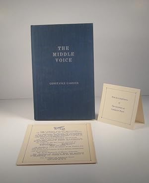 Seller image for The Middle Voice for sale by Guy de Grosbois