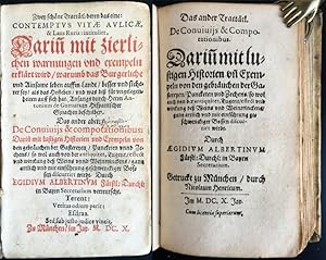 Zwey schöne Tractätl, deren das eine: Contemptus Vitae Aulicae & Laus Ruris: intitulirt, Darin mi...