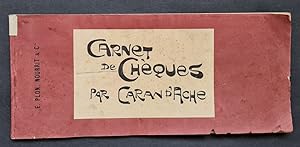 Imagen del vendedor de Carnet de Chques par Caran d'Ache. a la venta por Librairie Victor Sevilla