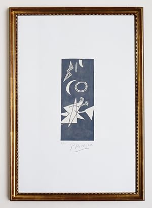 Georges Braque, Ciel gris II, Lithografie 1958