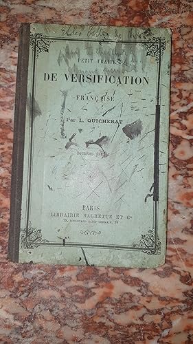 Seller image for PETIT TRAITE DE VERSIFICATION FRANCAISE / 12 EDITION for sale by AHA BOOKS