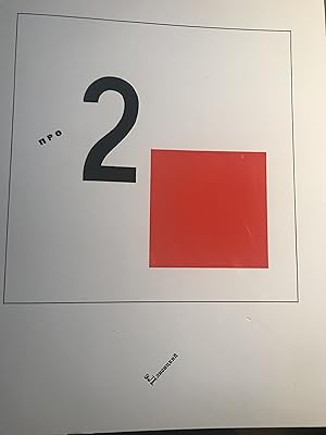 El Lissitzkij : Suprematiceskij skaz pro dva kvadrata - Von 2 Quadraten - Faksimile Reprint (Germ...