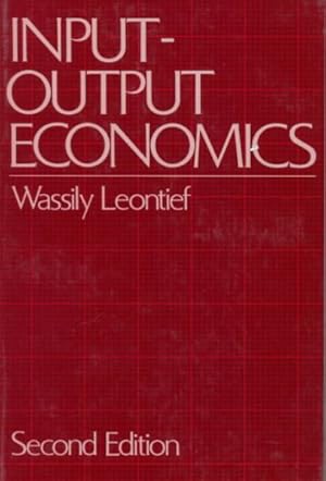 Bild des Verkufers fr Input-Output Economics zum Verkauf von GreatBookPricesUK