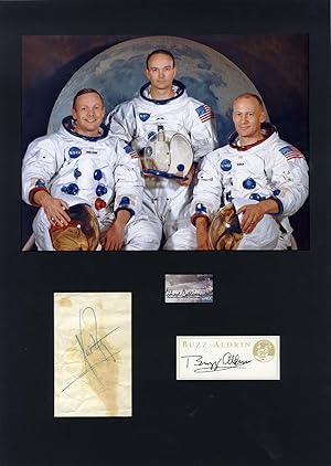 Apollo 11 Autograph | signed cards / album pages
