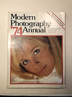 Imagen del vendedor de Modern Photography '74 Annual. 22 Top Photographers' Portfolios and Points of View a la venta por 2Wakefield