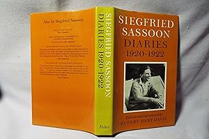 Image du vendeur pour Siegfried Sassoon Diaries 1920-1922 : First printing mis en vente par PW Books