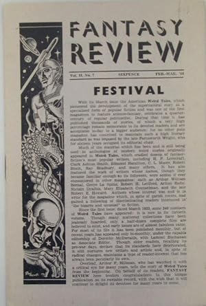 Fantasy Review. Feb.-Mar. 1948. Vol. II, No. 7