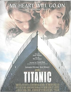 Imagen del vendedor de My Heart Will Go On From Titanic Composer James Horner a la venta por Vada's Book Store