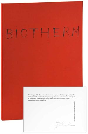 BIOTHERM (FOR BILL BERKSON) - LIMITED EDITION, SIGNED