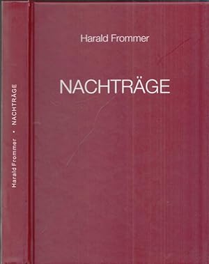 Nachträge.