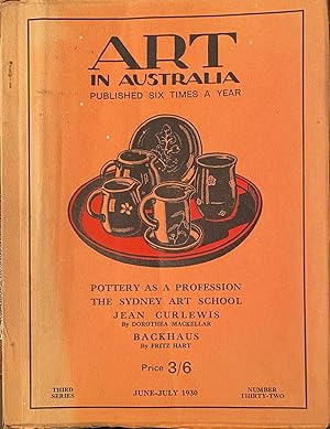 Art in Australia, Third Series, No. 32, June-July 1930