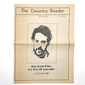 Image du vendeur pour The Coventry Reader - October 1988 [speical edition: d. a. levy memorial issue] mis en vente par Boyd Used & Rare Books