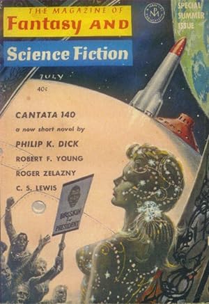 Bild des Verkufers fr The Magazine of Fantasy and Science Fiction: July 1964 zum Verkauf von Paperback Recycler