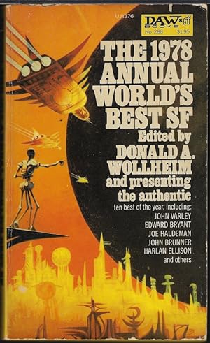 Bild des Verkufers fr THE 1978 ANNUAL WORLD'S BEST SF zum Verkauf von Books from the Crypt