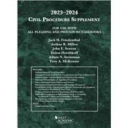 Seller image for Civil Procedure Supplement, for Use with All Pleading and Procedure Casebooks, 2023-2024(American Casebook Series) for sale by eCampus