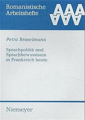 Seller image for Sprachpolitik und Sprachbewusstsein in Frankreich heute for sale by Wegmann1855