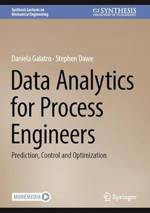 Imagen del vendedor de Data Analytics for Process Engineers a la venta por BuchWeltWeit Ludwig Meier e.K.