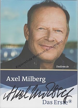 Bild des Verkufers fr Original Autogramm Axel Milberg /// Autograph signiert signed signee zum Verkauf von Antiquariat im Kaiserviertel | Wimbauer Buchversand