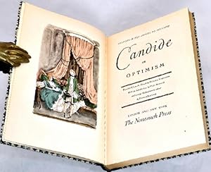 Image du vendeur pour Candide or Optimism mis en vente par Muir Books -Robert Muir Old & Rare Books - ANZAAB/ILAB