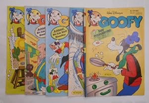 Goofy [Konvolut aus 5 Heften Jahrgang 1983-1987].