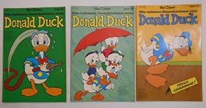 Die tollsten Geschichten von Donald Duck - Heft 24/1971; Heft 28/1972 und Heft 37/1974.