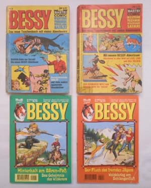 Bessy. Das neune Taschenbuch mit vielen Abentuer Nr. 2 + Nr. 3 - 1971 und Bessy Nr. 5 + Nr. 6 Bas...