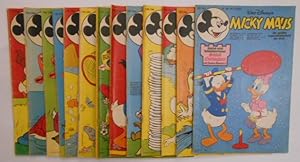 Micky Maus [Konvolut aus 13 Heften Jahrgang 1977] kein Reprint/Nachdruck.