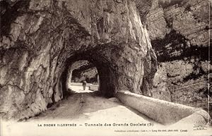 Ansichtskarte / Postkarte Drôme, Grands Goulets Tunnels