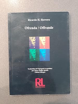 Imagen del vendedor de OFRENDA / OFFRANDE a la venta por FELISBERTA LIBROS