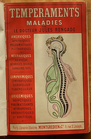 Tempéraments et maladies - Nouvelle interprétation des divers états physiologiques de l'organisme...