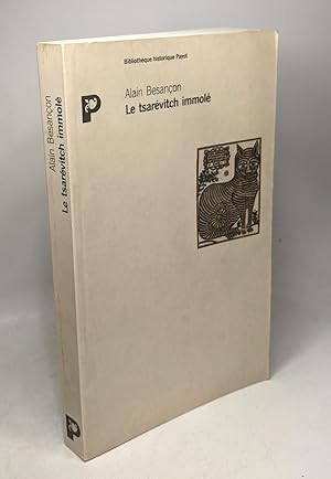 Le tsarévitch immolé: La symbolique de la loi dans la culture russe