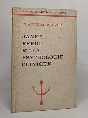 Image du vendeur pour Janet Freud et la psychologie clinique mis en vente par crealivres