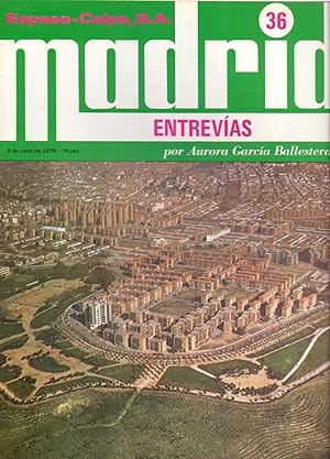 Imagen del vendedor de CMADRID: ENTREVAS. 6 de Junio de 1979. Nm.36. a la venta por Libros Tobal