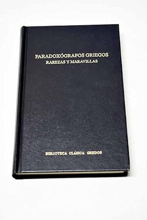 Imagen del vendedor de Paradoxgrafos griegos a la venta por Alcan Libros